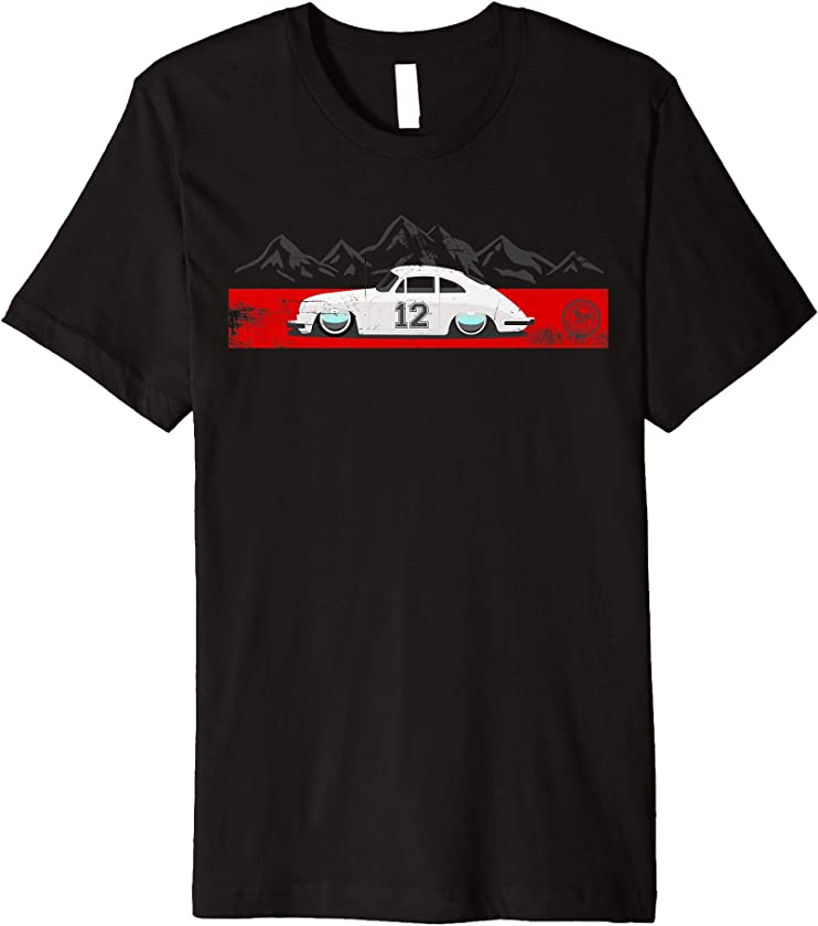 Automotive Apparel: Distressed Vintage Classic Car T-Shirt