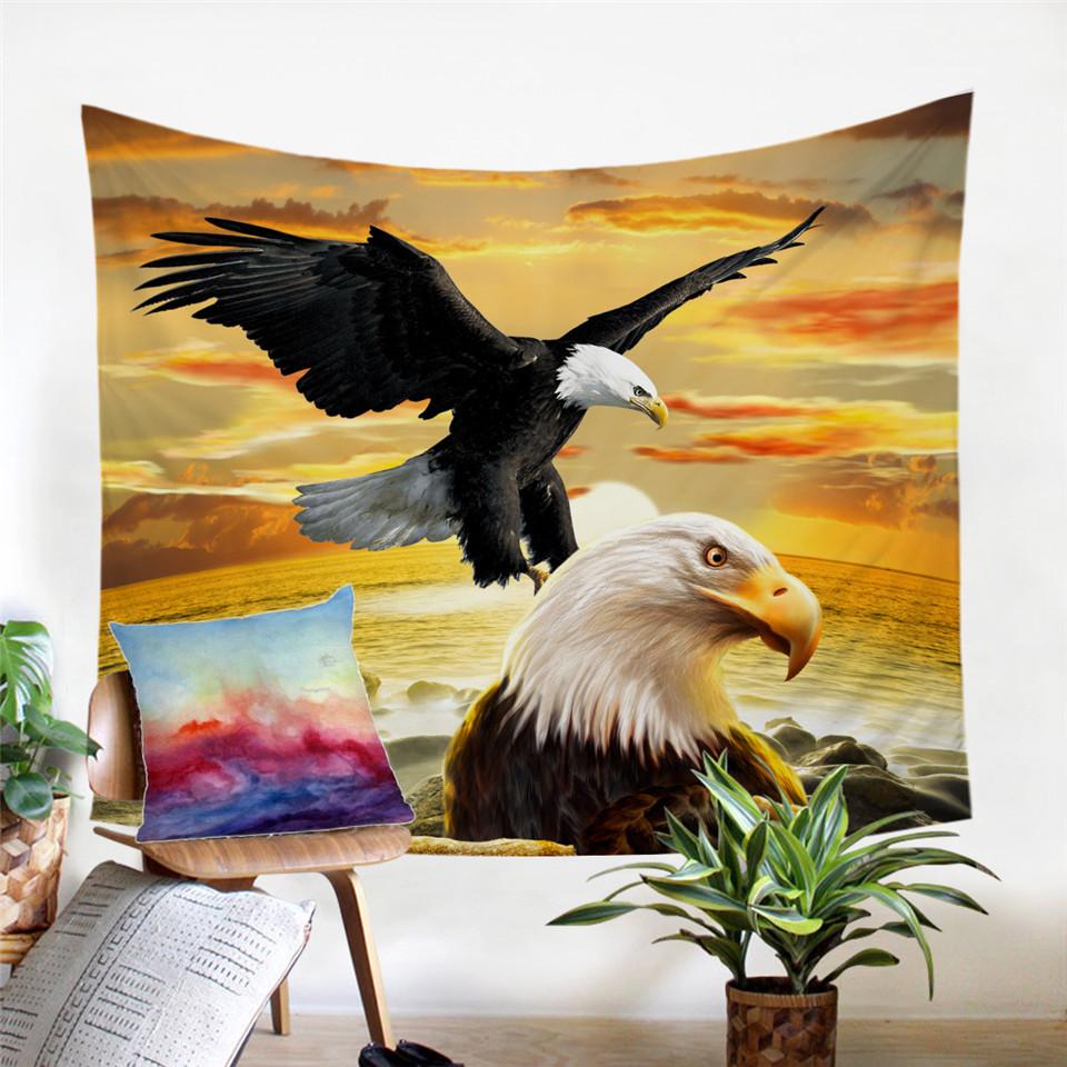 3D Bald Eagles Tapestry - PoshmarkStore