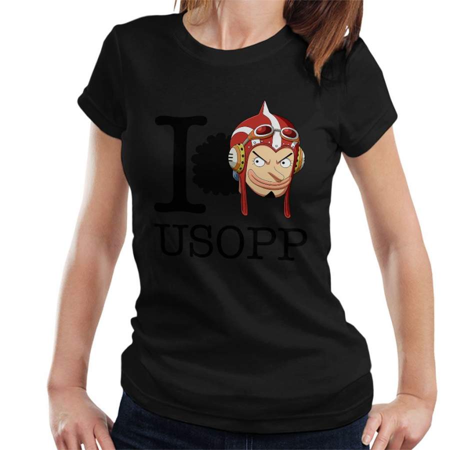 I Heart Usopp One Piece Women’s T-shirt