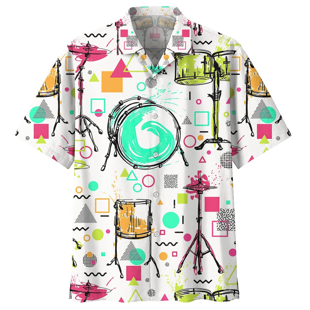 Drum Hawaii Shirt 696290 Ha93169