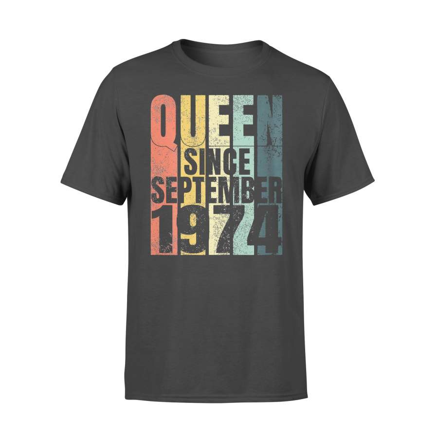 Queen Since September 1974 Vintage T-shirt
