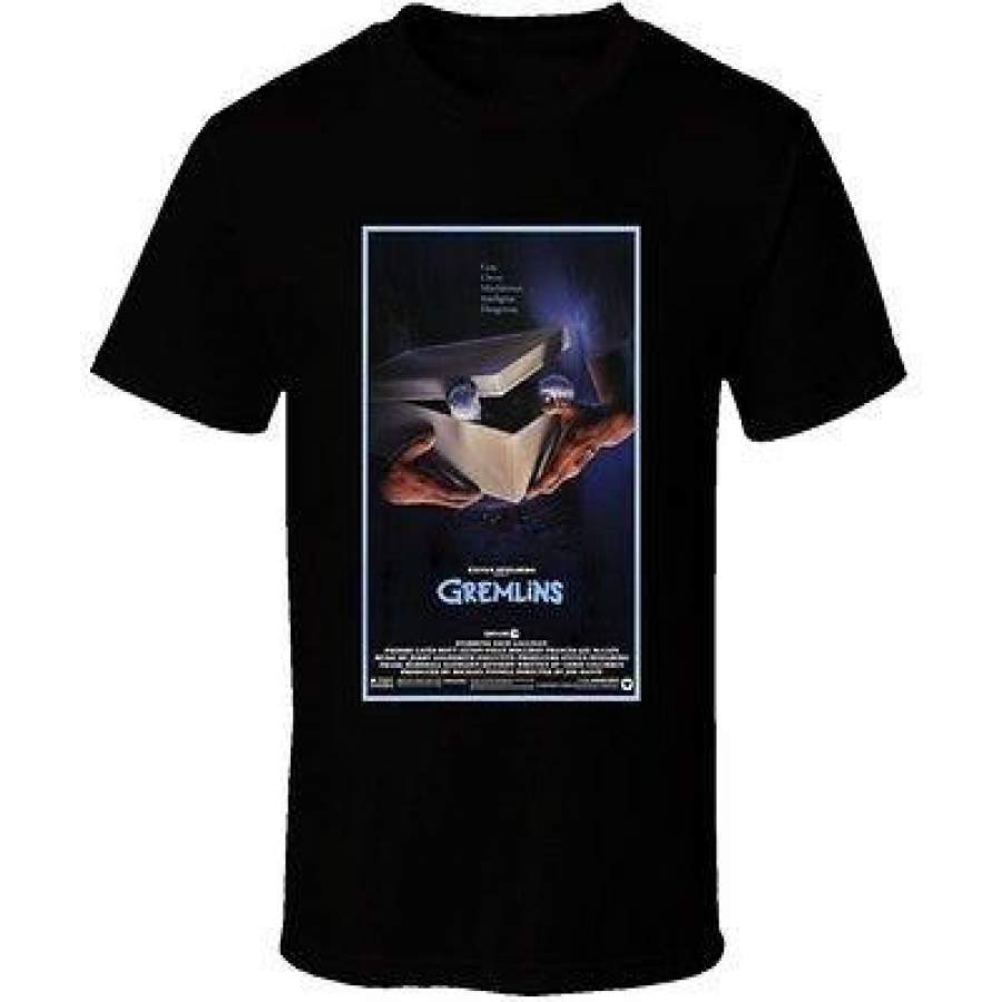 Gremlins Cool 80’s Comedy Vintage Classic Movie Poster Fan Mens T Shirt