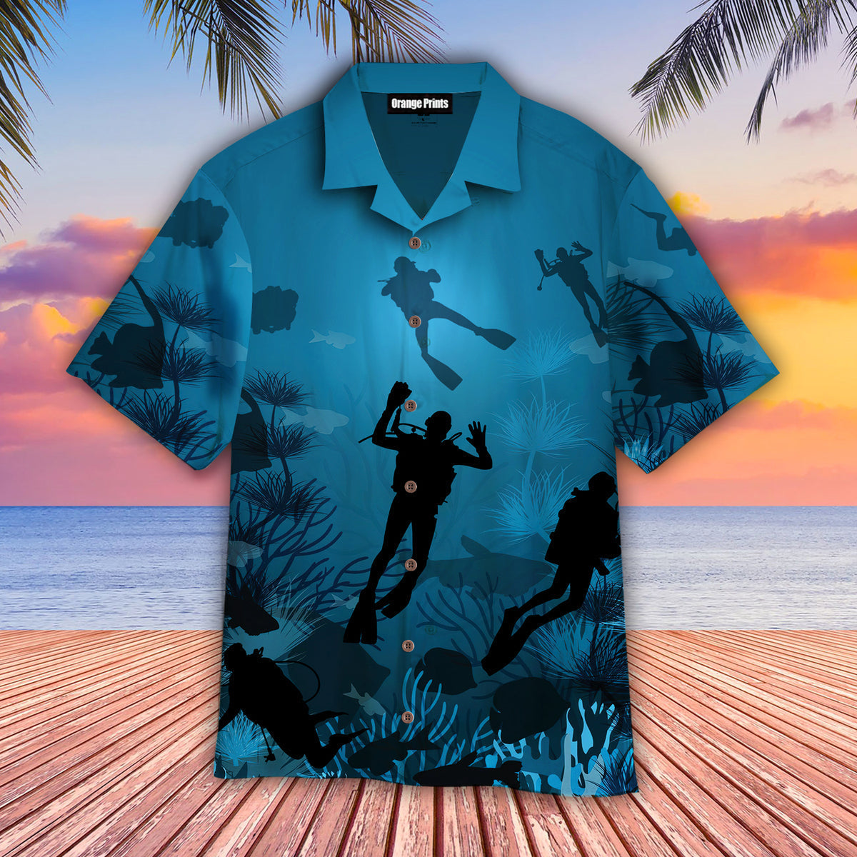 Scuba Diving Hawaii Shirt For Men Women Ha55300