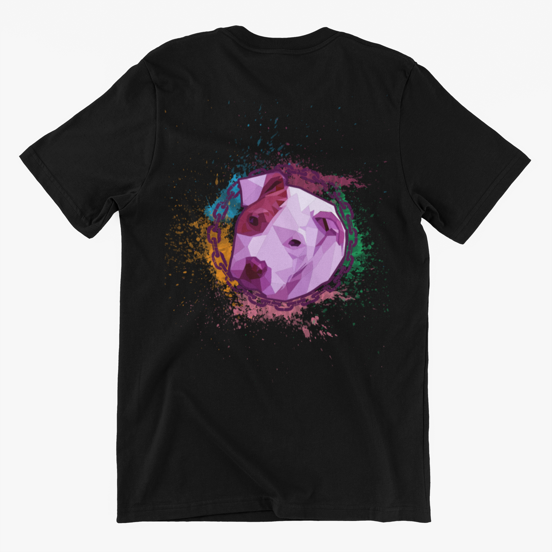 Unisex T-Shirt With Pitbull Print