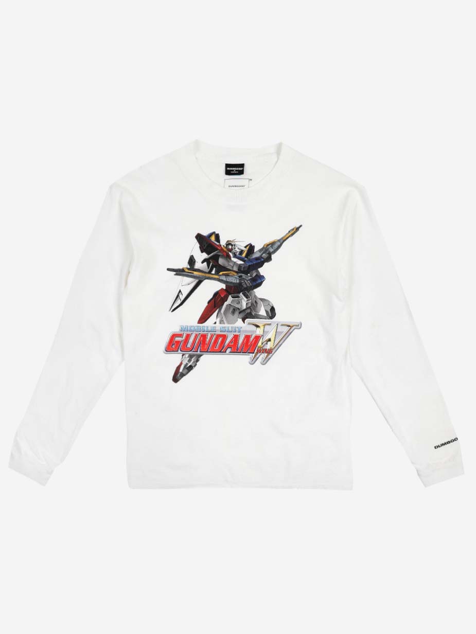 Mobile Suit Gundam White Long Sleeve