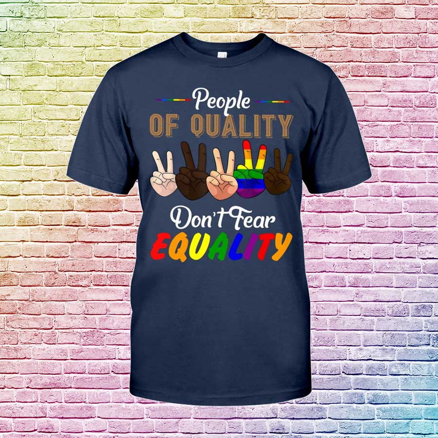 Rainbow Equality Shirt, Equality Shirt, People Of Equality Don’T Fear Equality, Gift For Equality