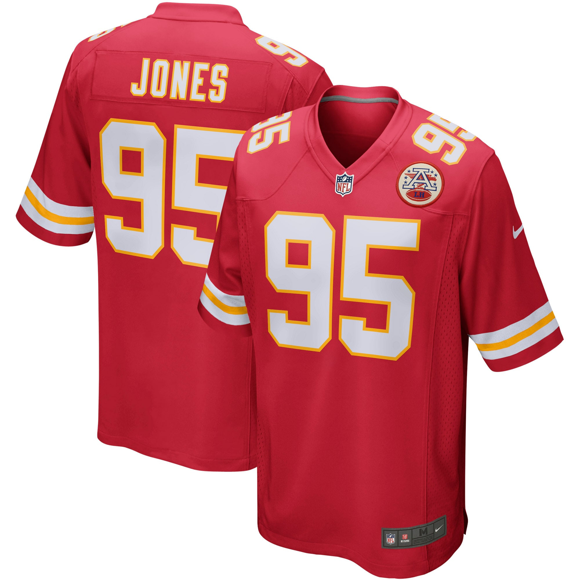 Chris Jones Kansas City Chiefs Player Game Jersey – Red NFL