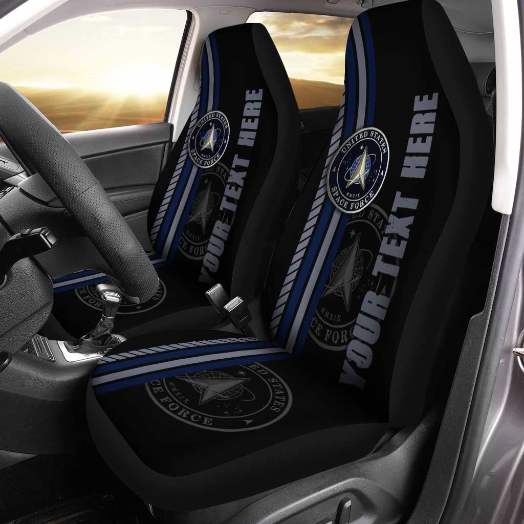 US Space Force Personalized Custom Car Seat Covers