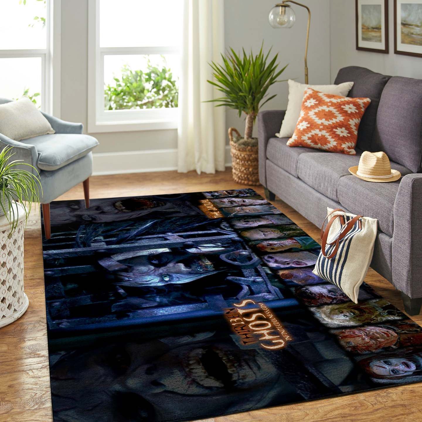 Thir13En Ghosts Halloween Rug – Floor Decor The Us Decor