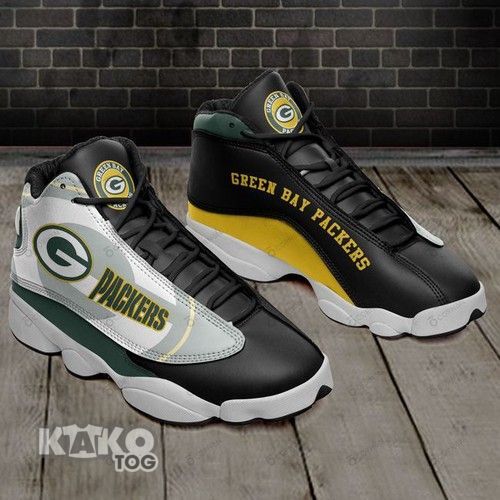 Green Bay Packers Shoes Personalized Air JD13 Sneakers Perfect Gift