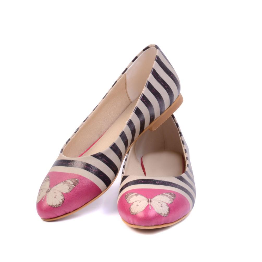 Butterfly Ballerinas Shoes Nvr204