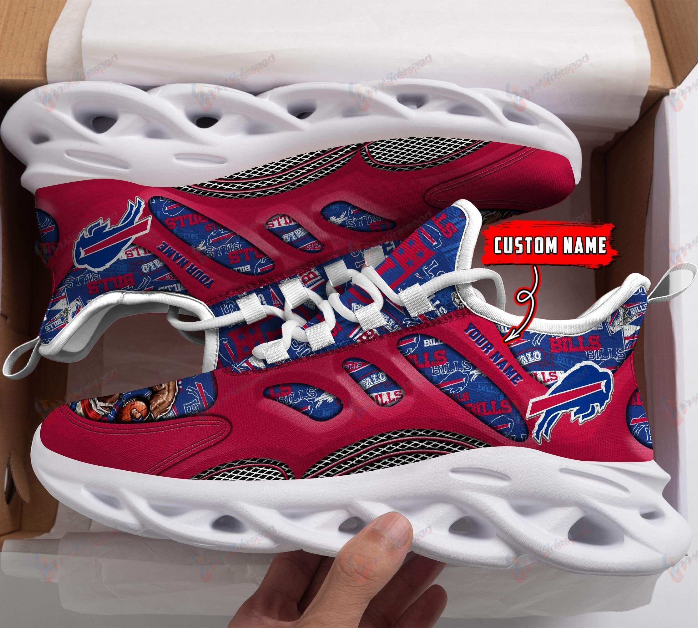 Buffalo Bills Personalized Yezy Running Sneakers 211