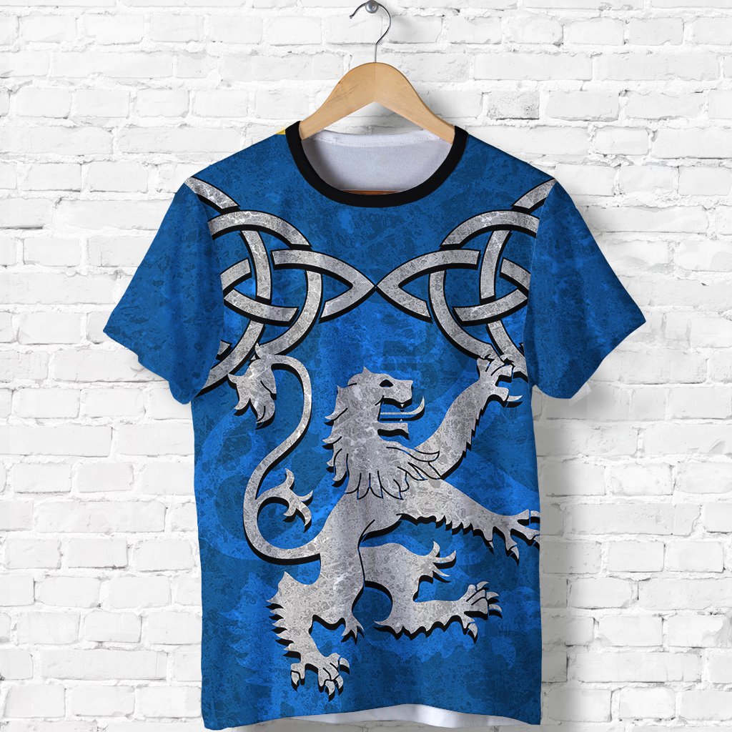 Scottish Lion Celtic Knot T Shirt K4