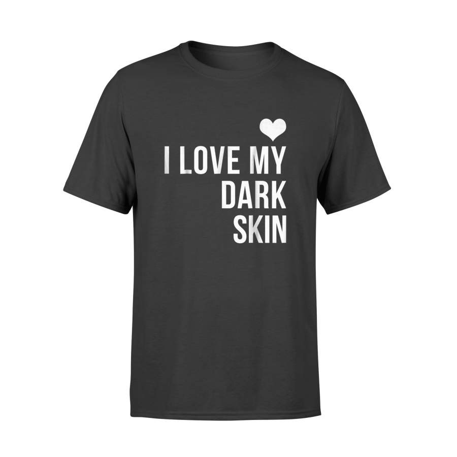 I Love My Dark Skin Vintage Black Queen Melanine T-Shirt