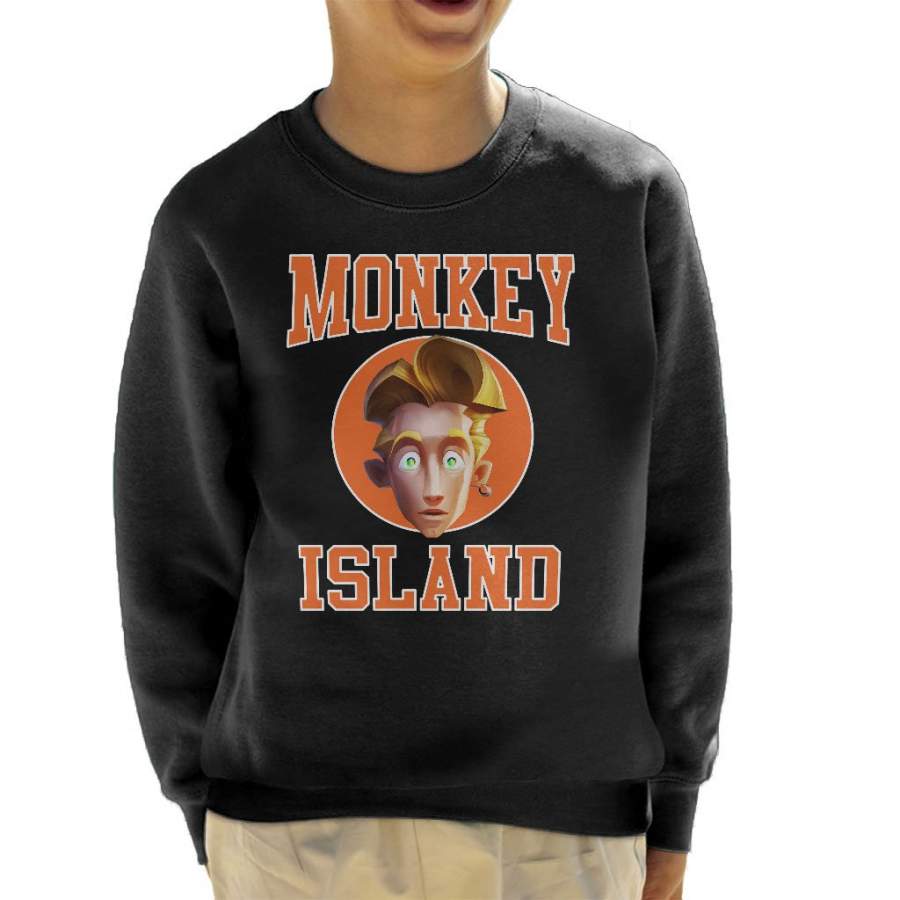 Monkey Island Guybrush Basketball Kid’s Sweatshirt