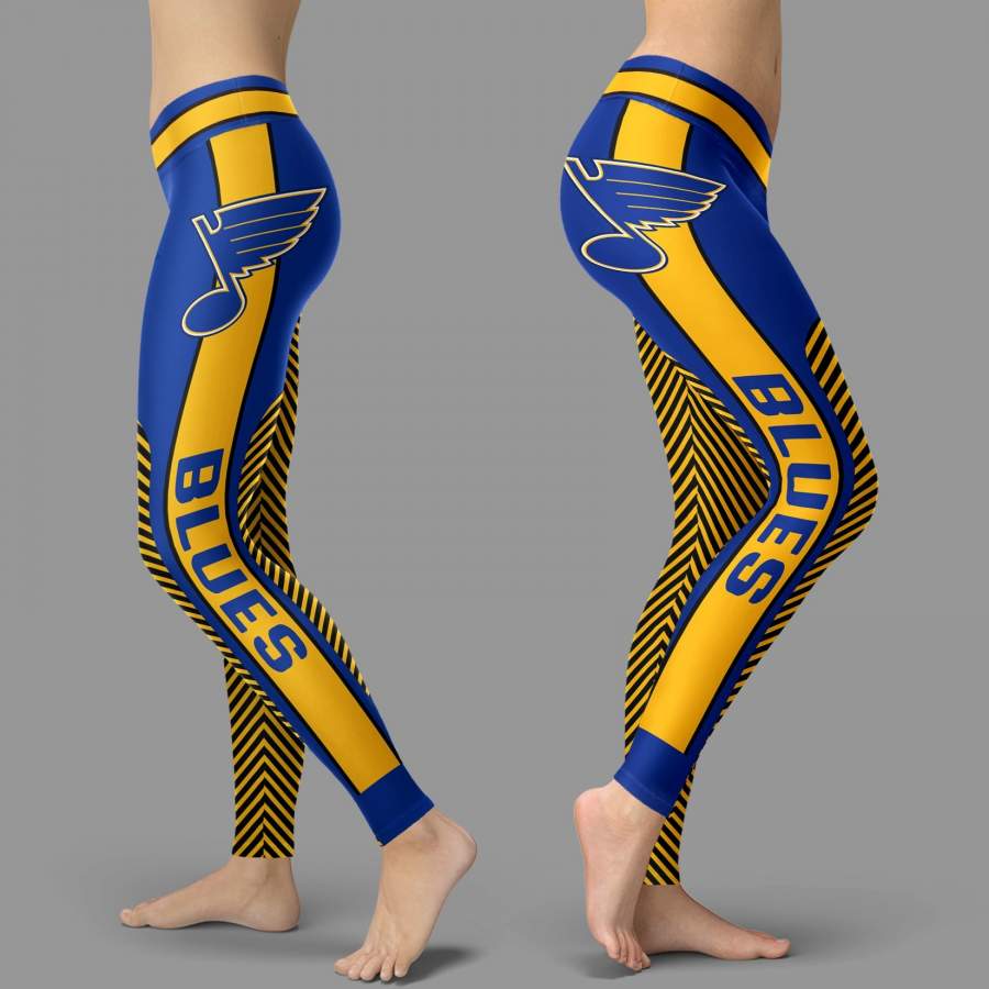 Fashion Gorgeous Fitting Fabulous St. Louis Blues Leggings