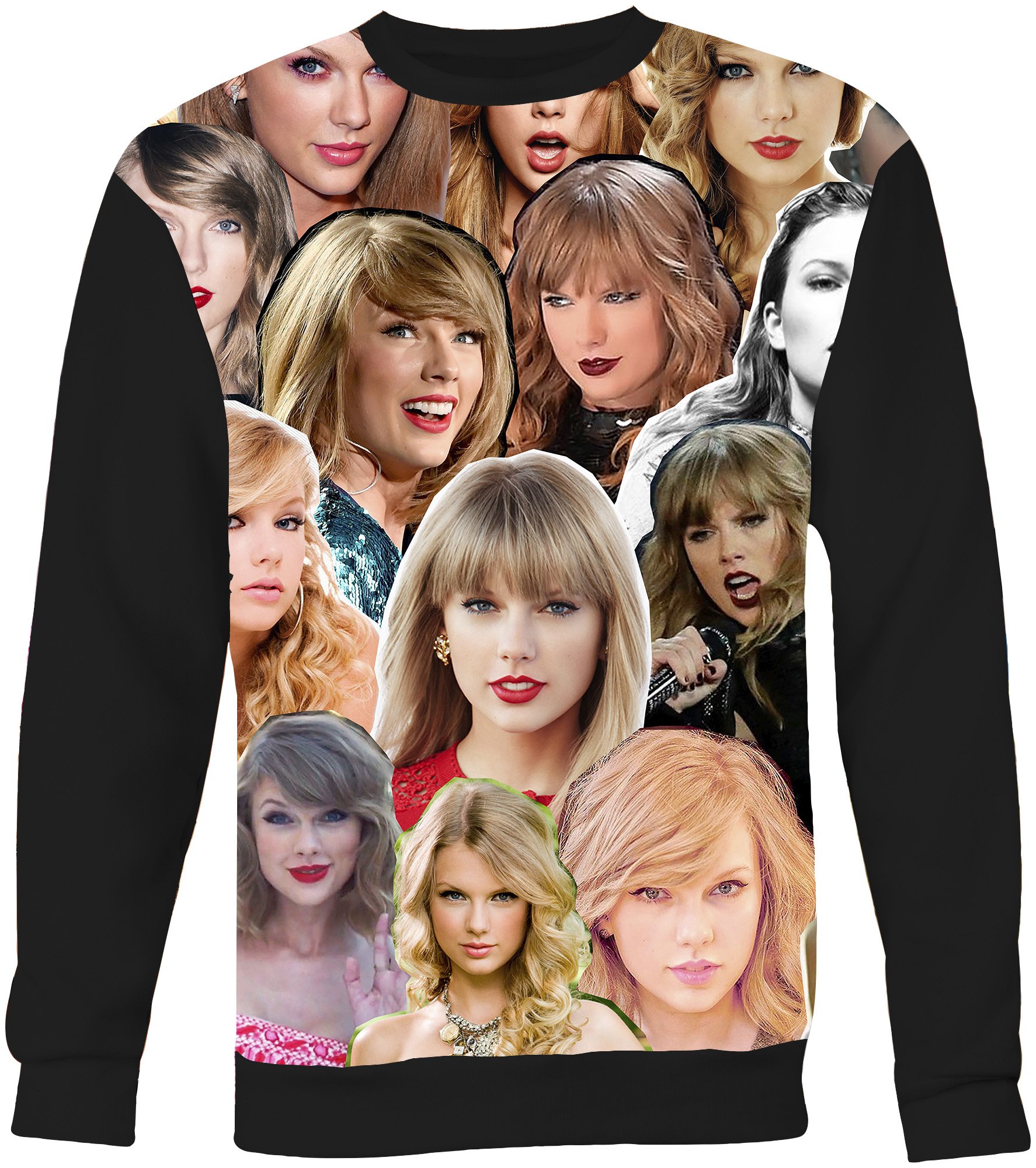 Taylor Swift Photo Collage Sweatshirt