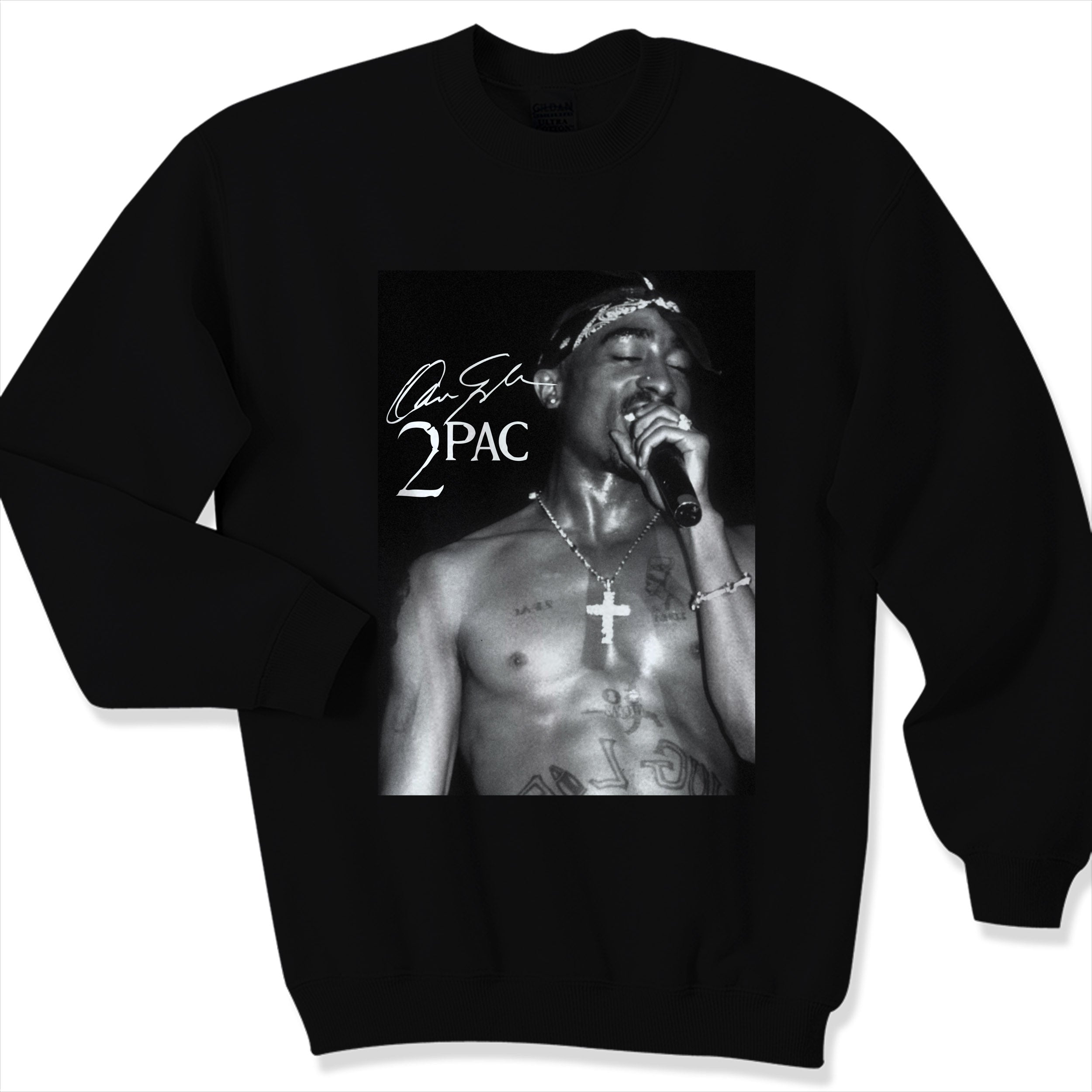 2Pac Signature Sweater Sweatshirt