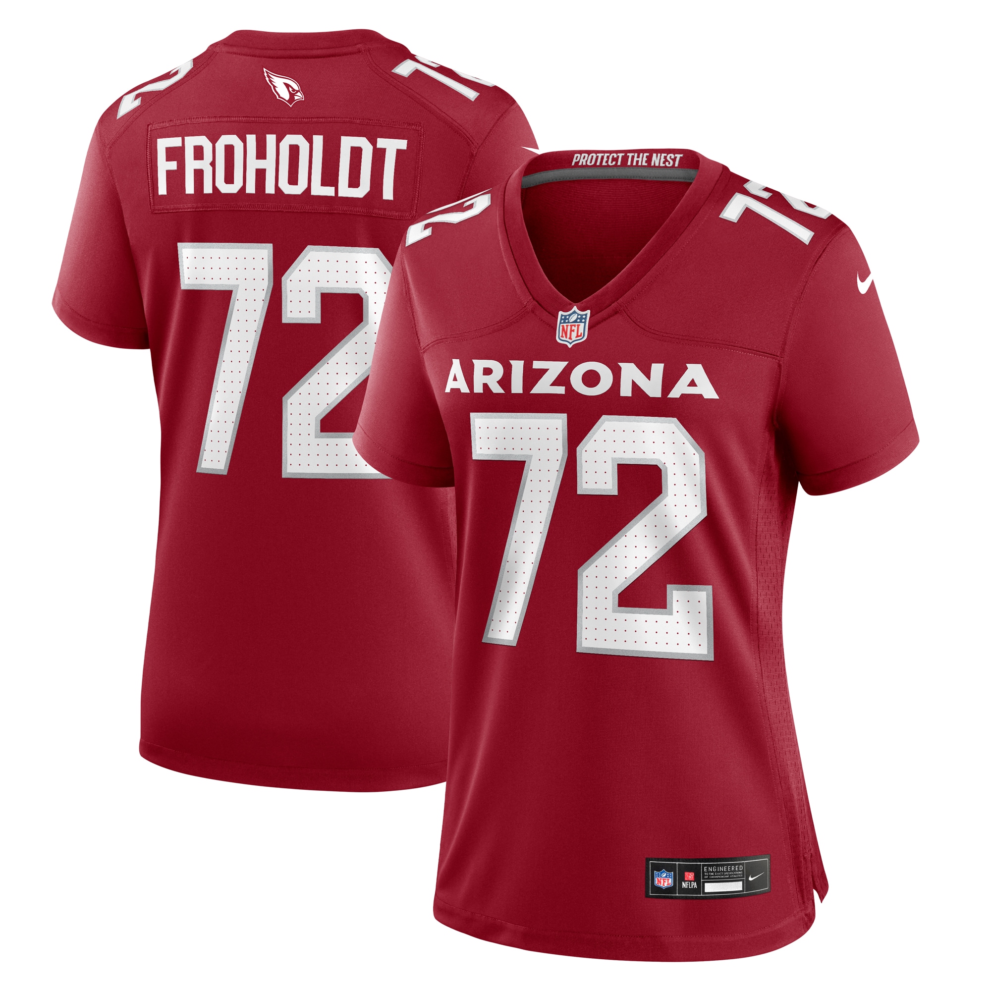 Women’s Arizona Cardinals Hjalte Froholdt Cardinal Women’s All Player Jersey