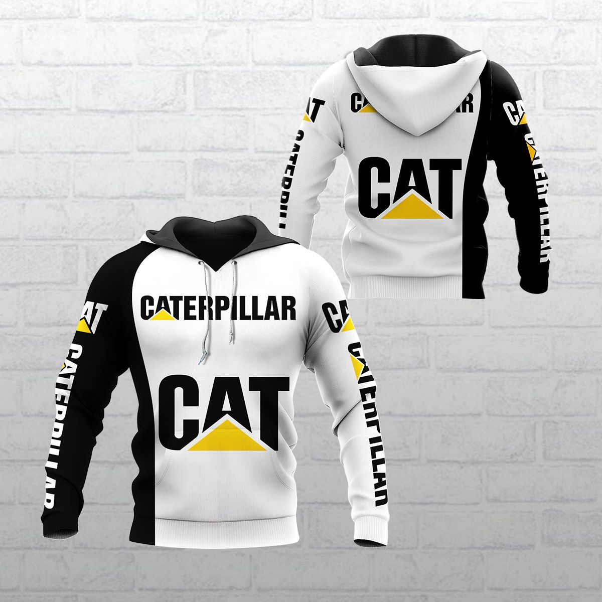 3D All Over Printed Caterpillar LPH-HA Shirts Ver1 (White)