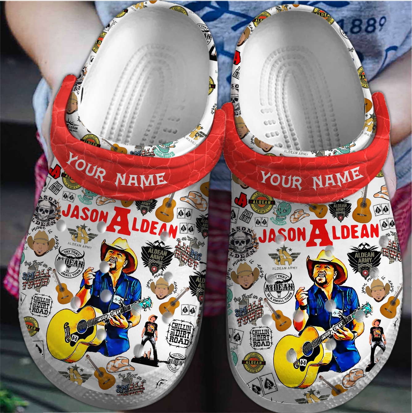 Jason Aldean Crocss Clogs For Men Women And Kid D7Igwvgn