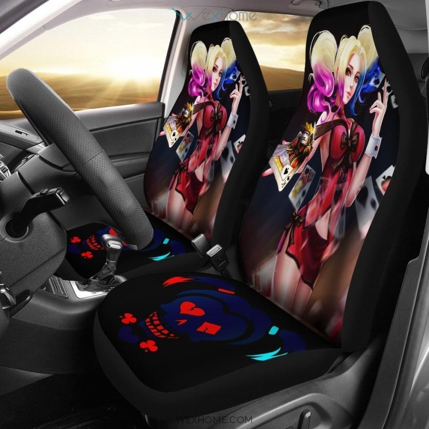 Harley Queen Dc Comics Car Seat Covers