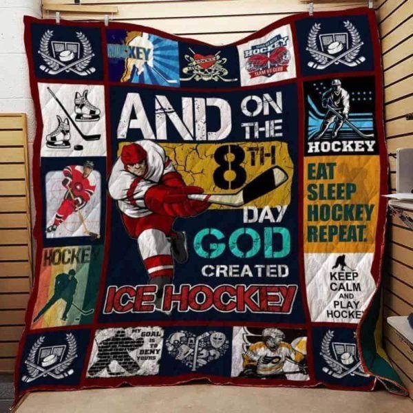 Hockey D0501 81o41 3D Quilt Blanket HGM45