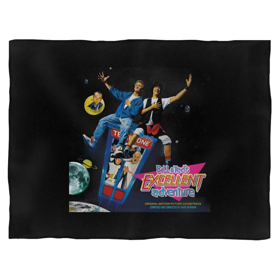 Bill And Ted’s Excellent Adventure Keanu Reeves And Alex Winter Blanket