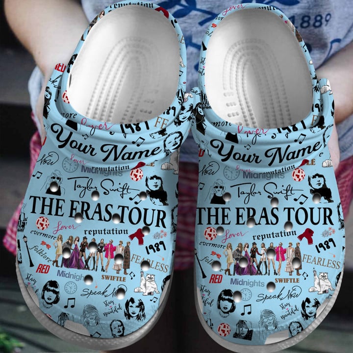 Taylor Swift Crocss Clogs Shoes Comfortable Crocband 9
