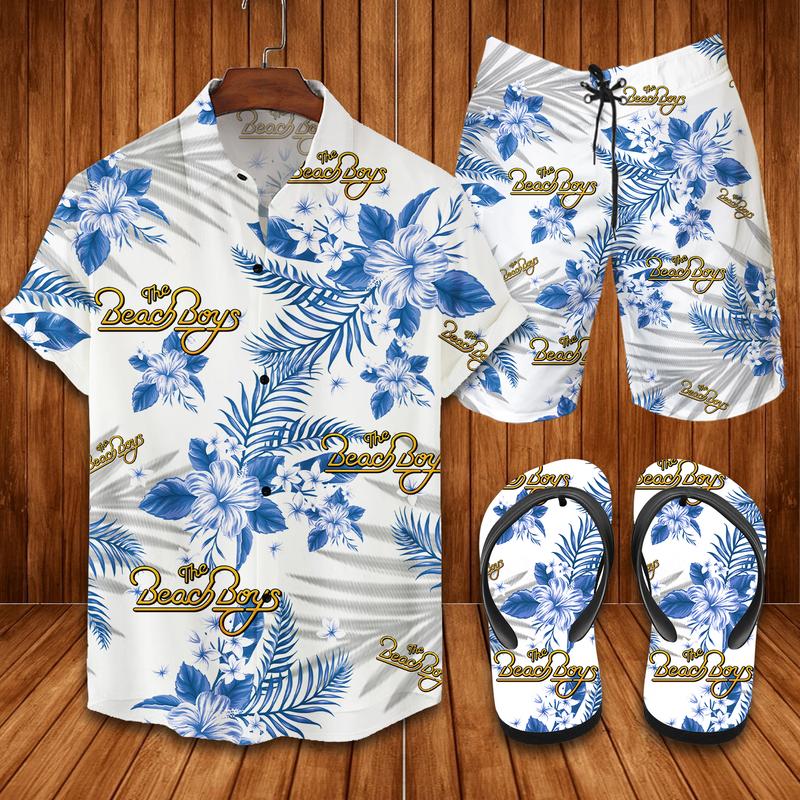 The Beach Boys-Flip Flops And Combo Hawaii Shirt, Shorts-Vu01582-Vu01584