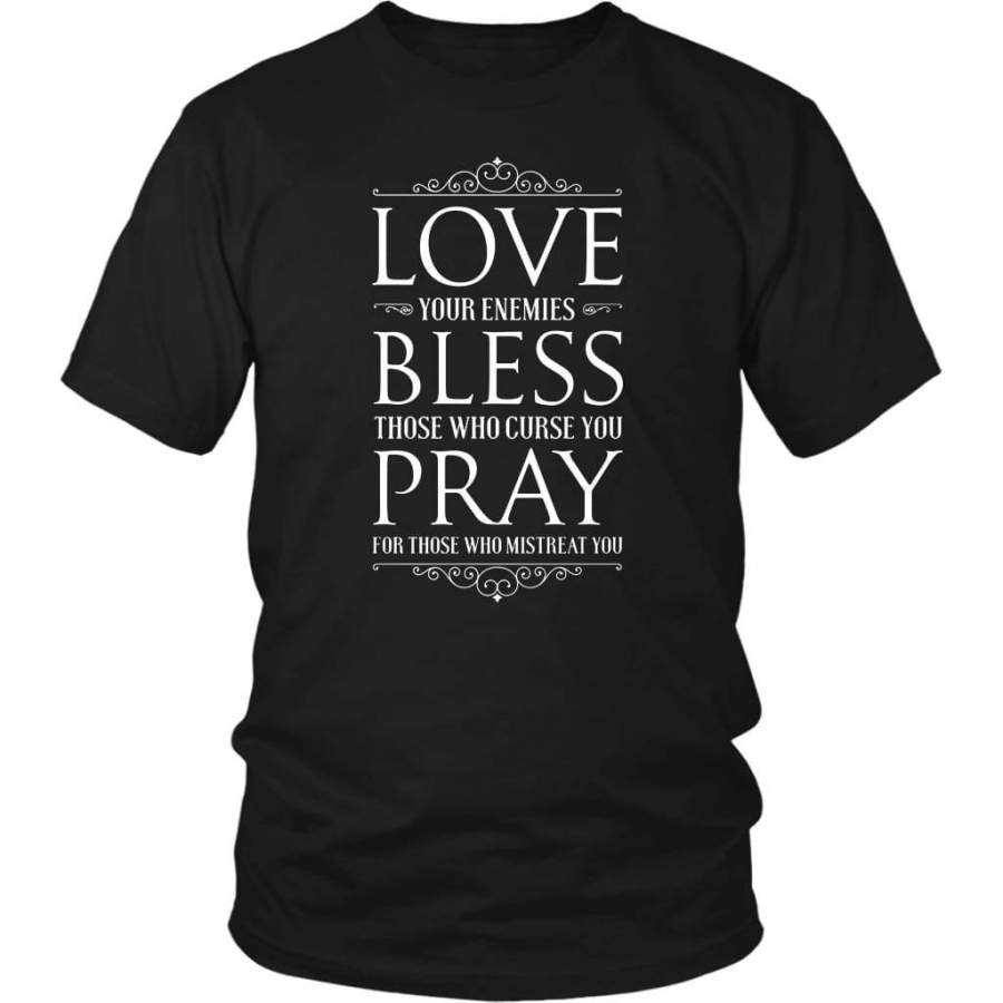 Love bless pray t-shirt | Christian t shirts