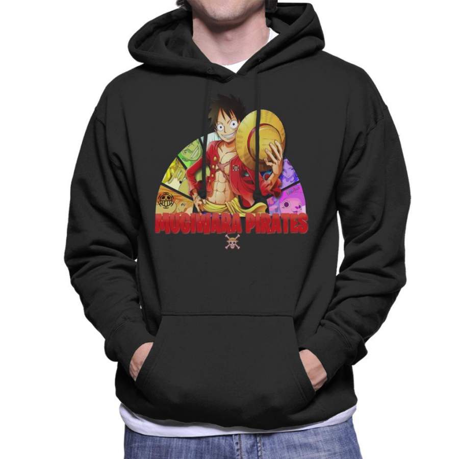 Mugiwara Pirates Luffy One Piece Men’s Hooded Sweatshirt