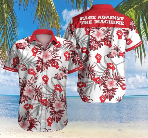 Rage Against The Machine Hawaiian Shirts For Men Ha54905