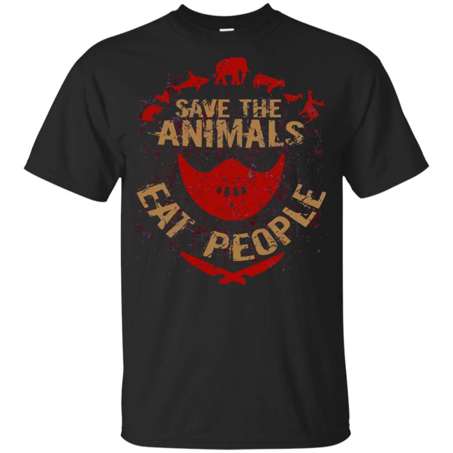 save the animals, EAT PEOPLE Youth Ultra Cotton T-Shirt