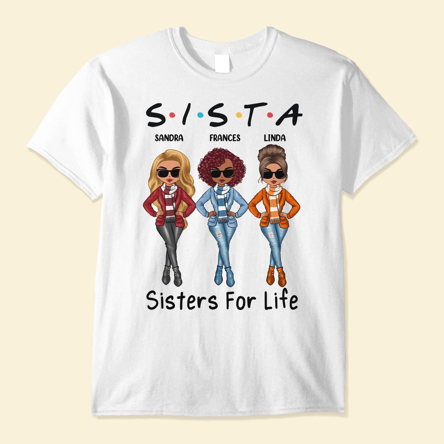 Sista – Personalized Shirts – Gifts For Black Girls