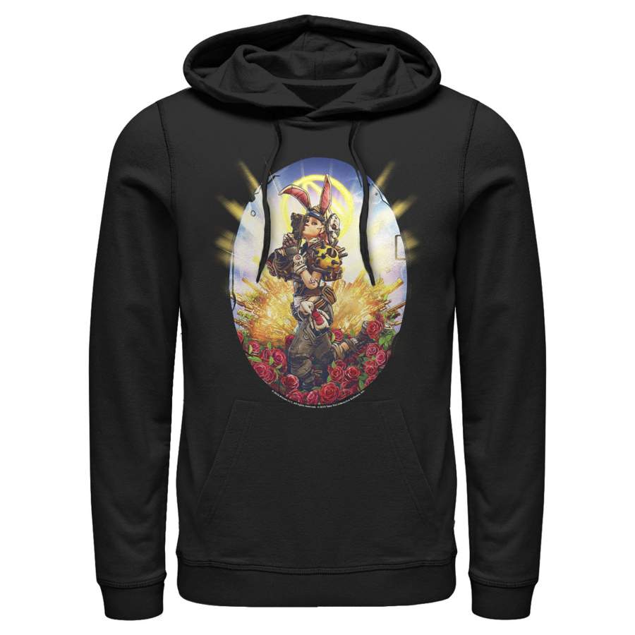 Borderlands 3 Men’s Floral Tiny Tina  Lightweight Hoodie