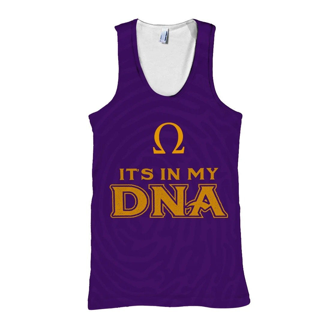 Fraternity Tank Top – Omega Psi Phi In My Dna Tank Top