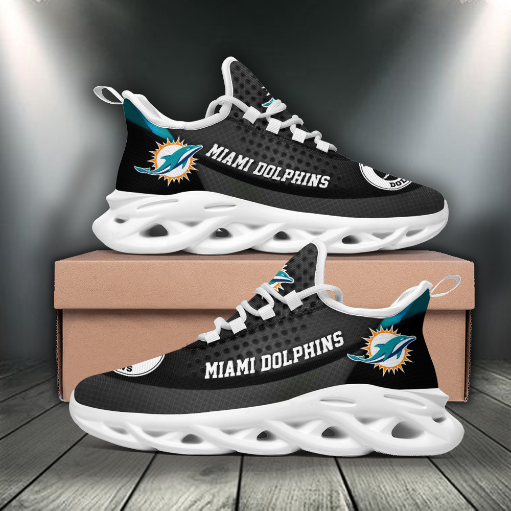 Miami Dolphins Yezy Running Sneakers Bb482