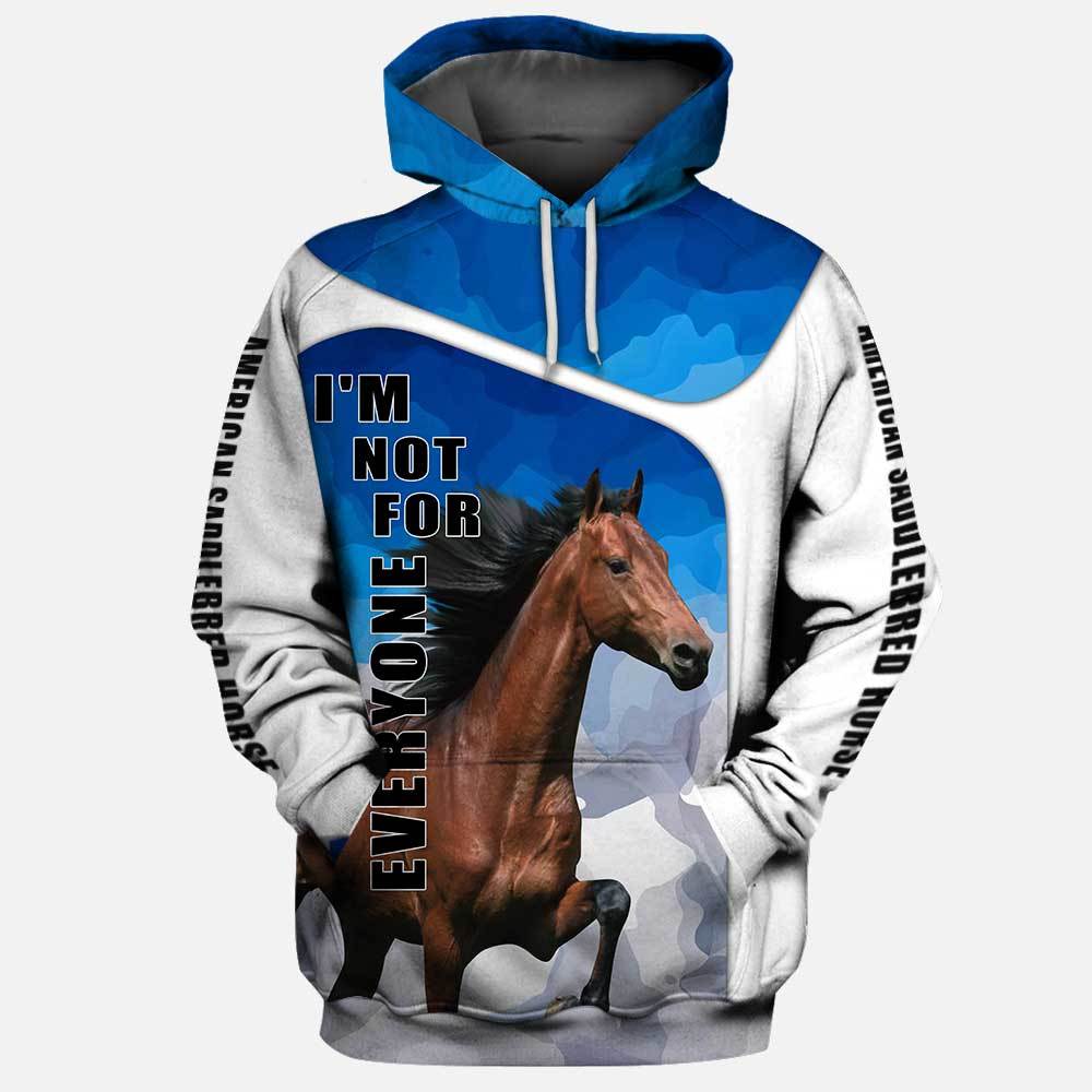 American Saddlebred Horse Not For Everyone 3D Full Printing