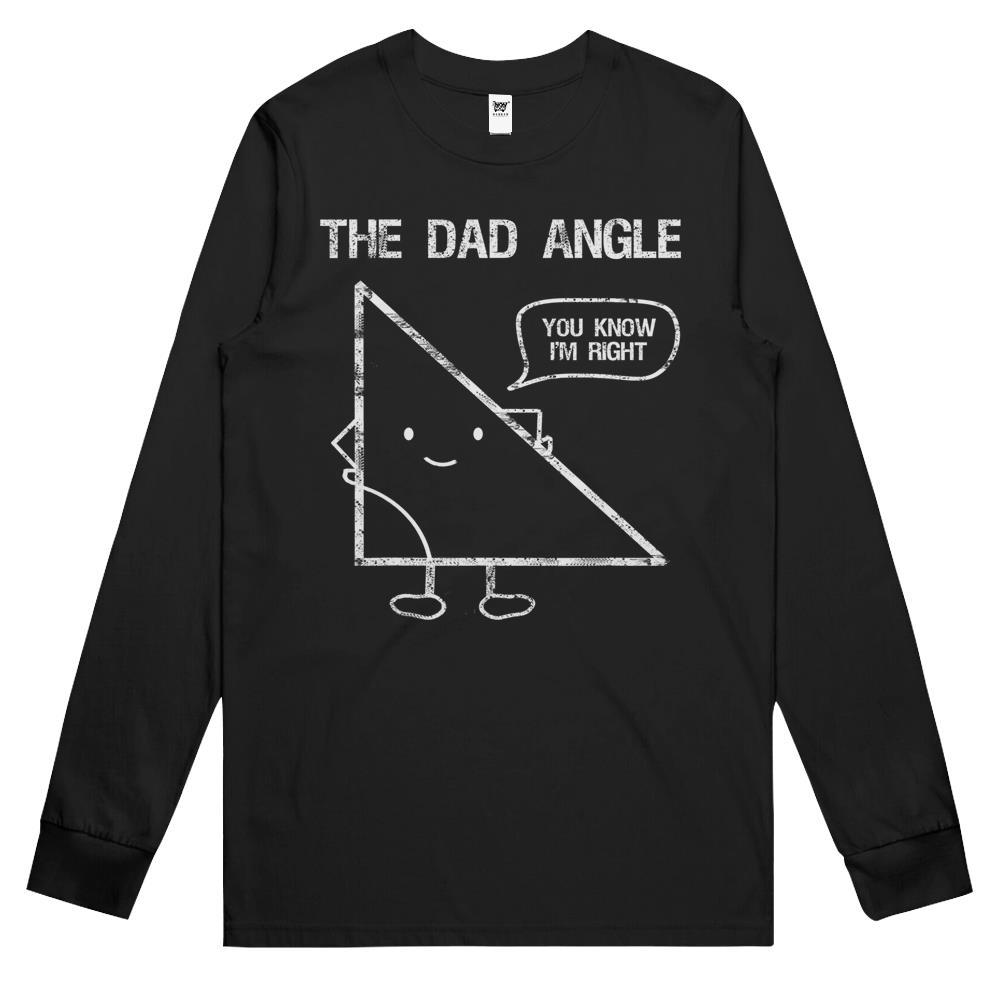 Funny Geometry Shirts For Dads Who Love Math For Christmas Long Sleeve T Shirts