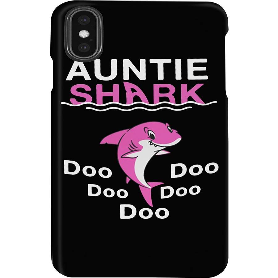 Auntie Shark Custom Design For Cute Girls Phone case