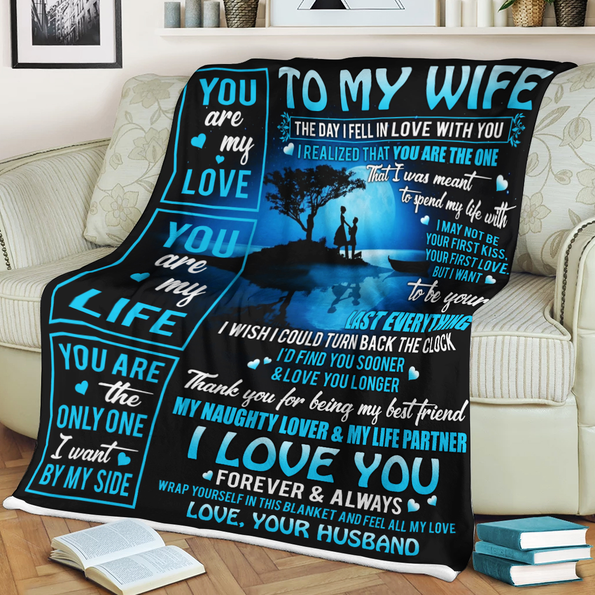 Special gift for Wife Blanket