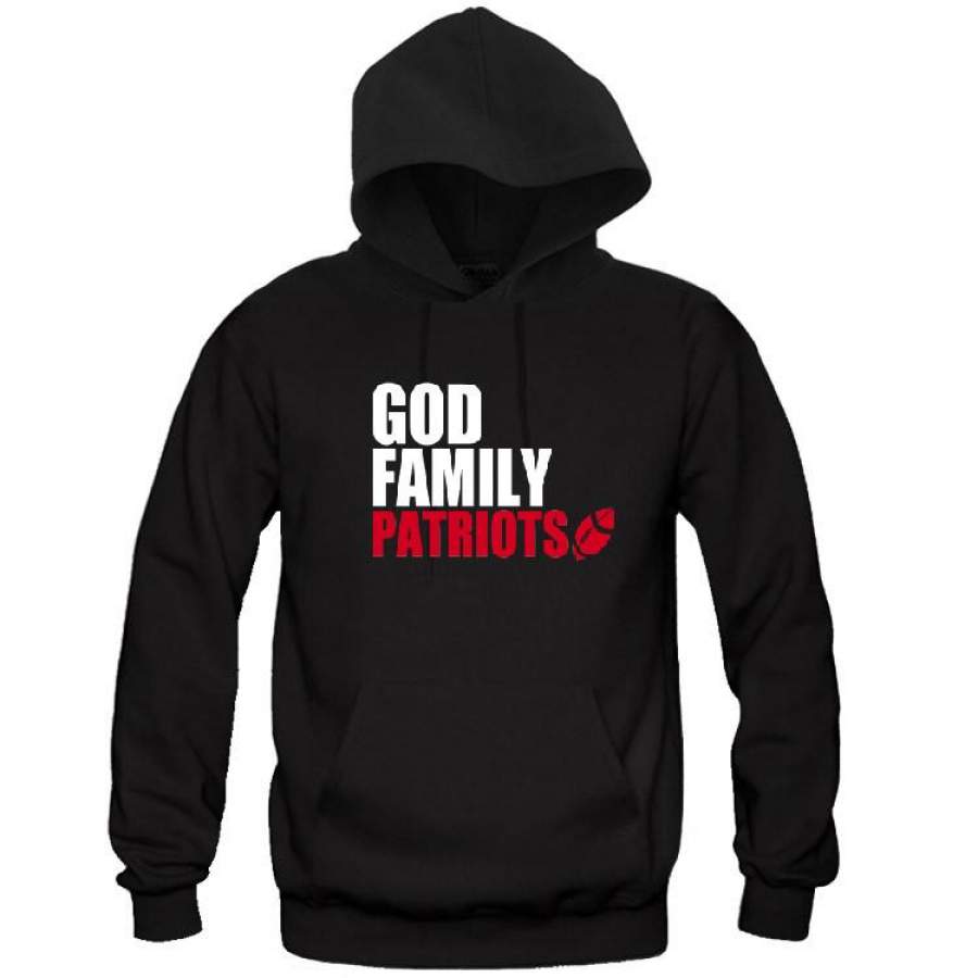 God Family Patriots Hoodie Sports Clothing