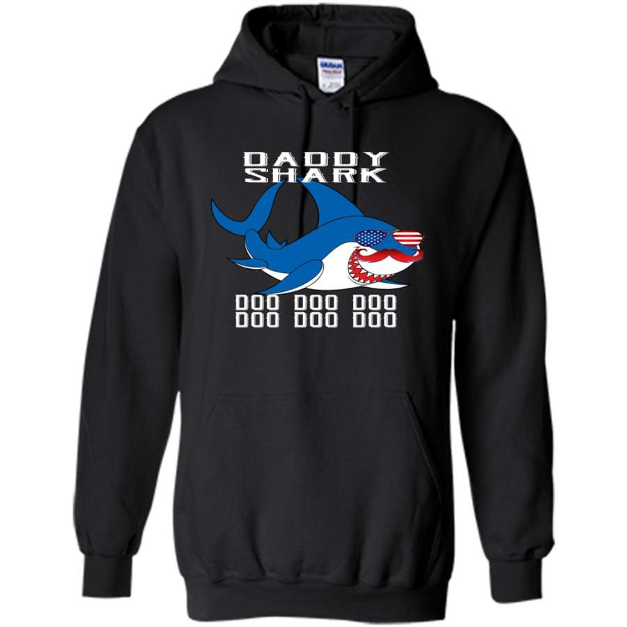 Daddy Shark Doo Doo Doo 2 – Gildan Heavy Blend Hoodie