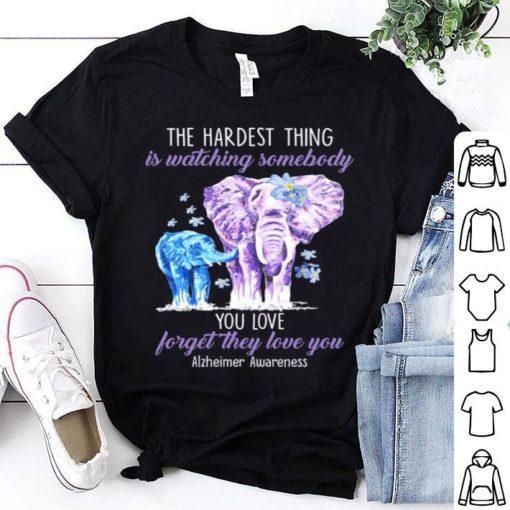 Elephants Alzheimer Awareness Unisex T Shirt | Adult | H1295