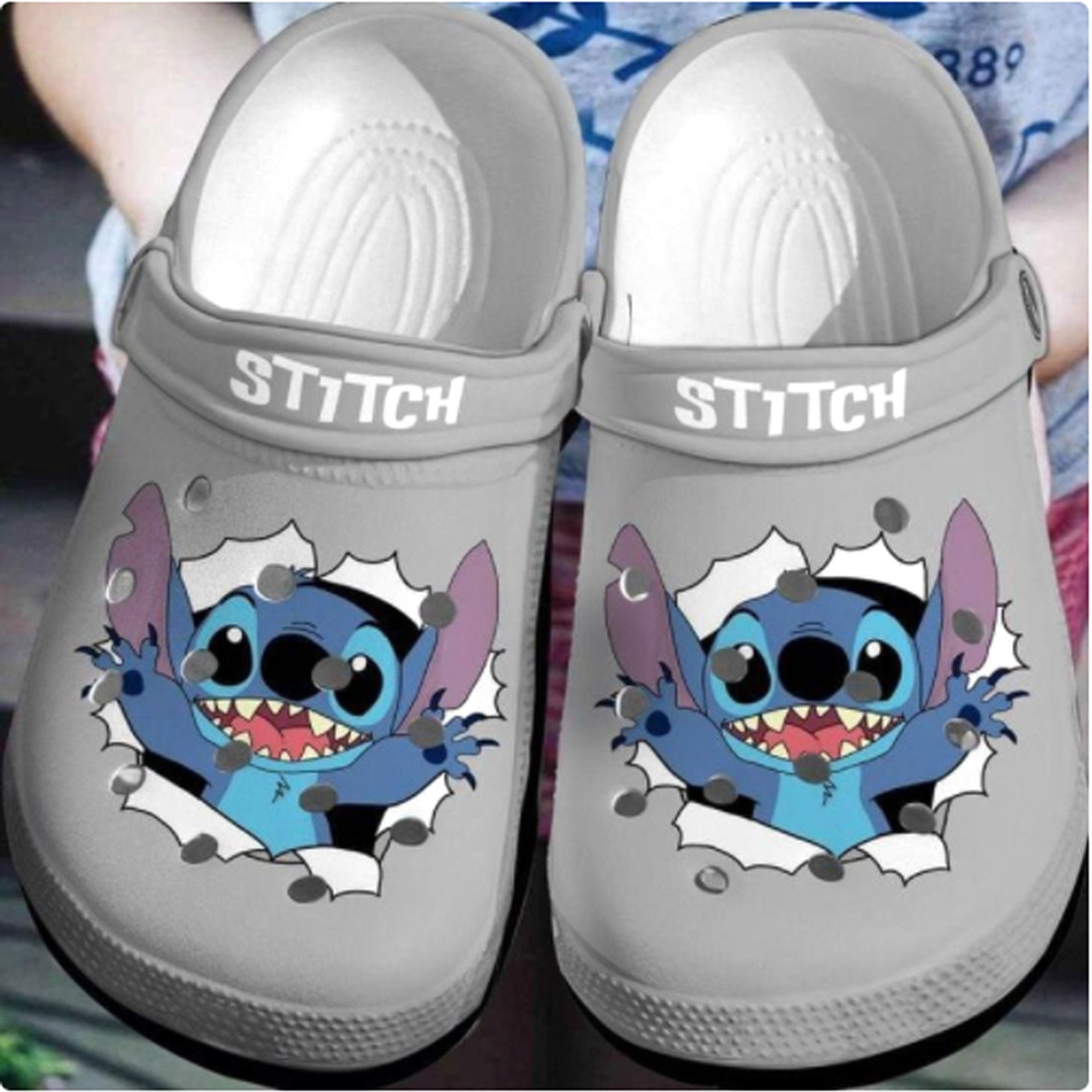 Stitch Crocs Clogslilo And Stitch Shoesunique Gifts For