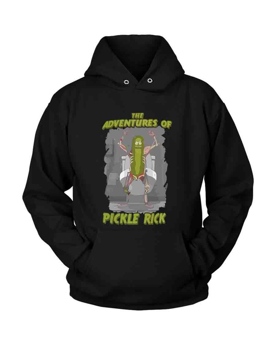 The Adventures Of Pickle Rick Unisex Hoodie