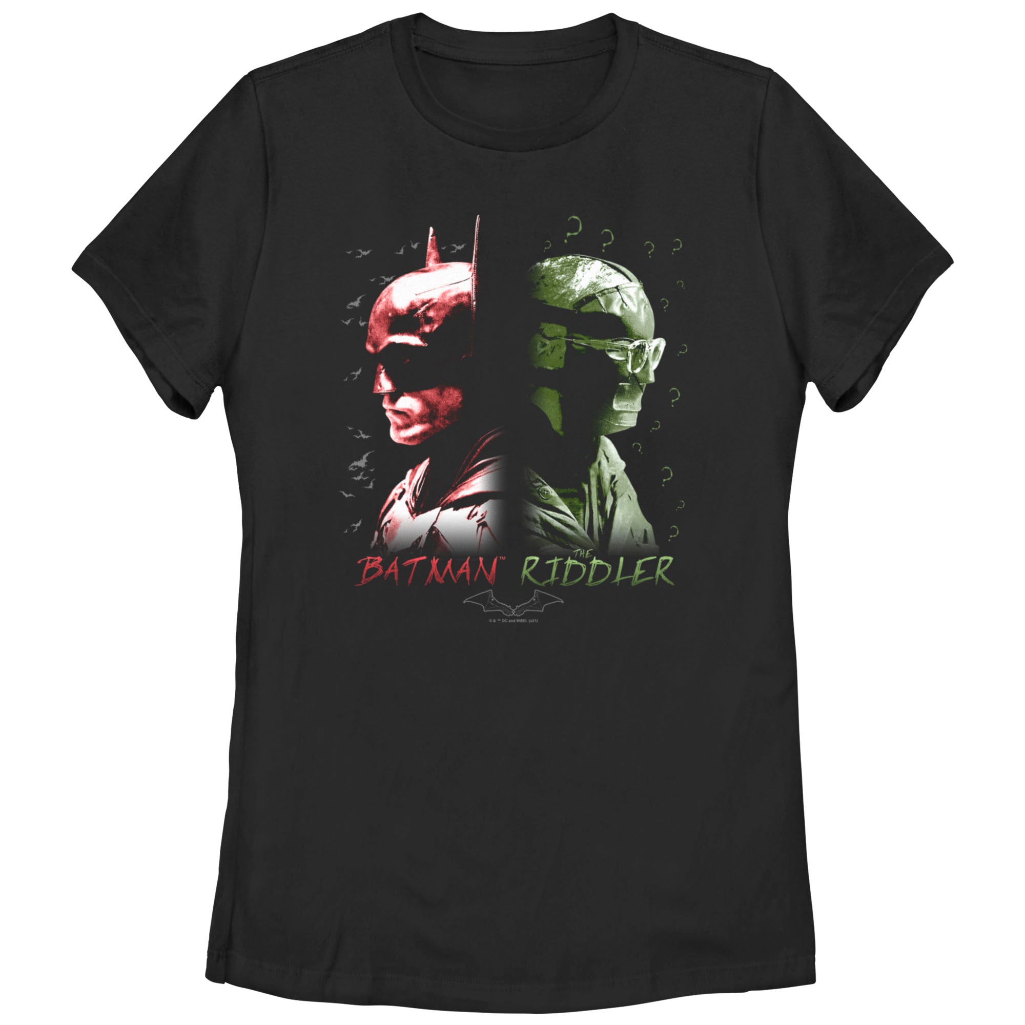 Women’S The Batman Riddler Back To Back T-Shirt