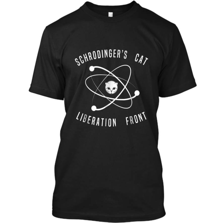 Schrodingers Cat  Atom Kitten Science Tee Apparel Custom Ultra Cotton