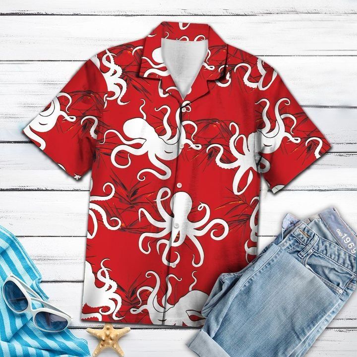 Amazing Octopus Hawaiian Shirt Ha92996